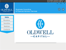 Tablet Screenshot of oldwellcapital.com